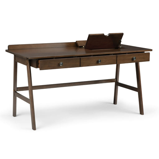 Rylie - Desk - Natural Aged Brown Simpli-Home