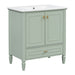 Freestanding Vanity With 1 Drawer & 2 Soft Close Doors With Door Mounted Storage Noble House