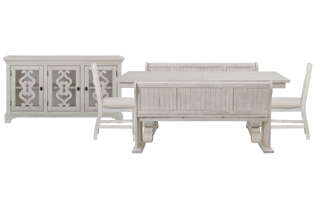 Bronwyn - Extendable Rectangular Dining Table Set Magnussen Furniture