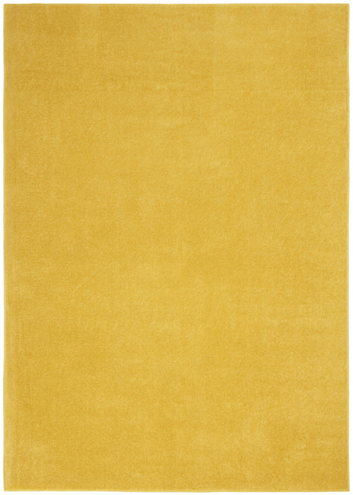 5' X 7' Non Skid Indoor / Outdoor Area Rug - Yellow