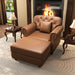 Upholstered Sofa With Nailhead Trim, Rolled Armrests With Ottoman Home Essentials
