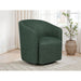 Sorenson - Swivel Accent Chair - Green Furniture Max