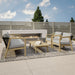 Palmetto - Outdoor Coffee Table - Light Teak Simpli-Home