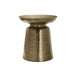 Drum Accent Side Table, Hammered Texture 8th Street