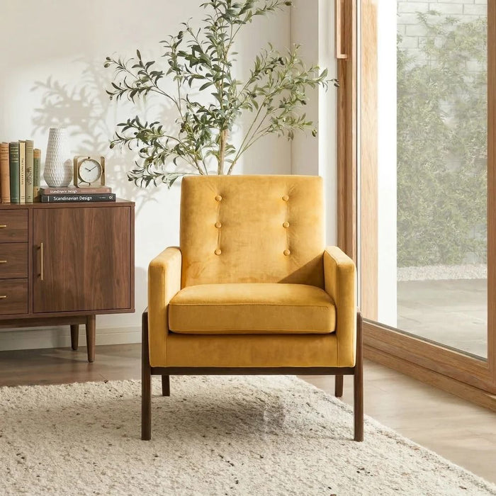 Cole - Solid Wood Lounge Chair Ashcroft Furniture