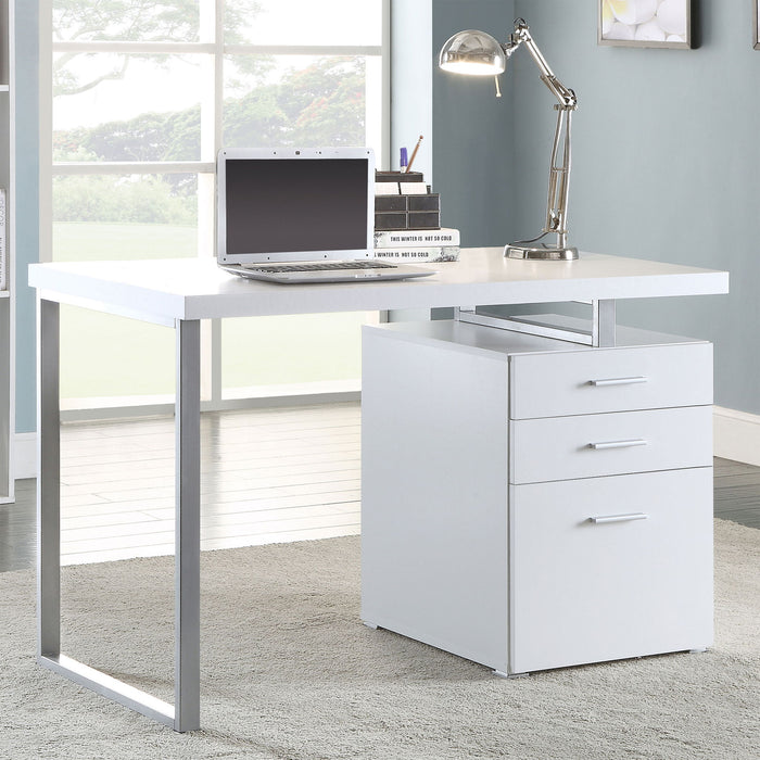 3 Drawer Reversible Office Desk Furniture Max