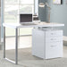 3 Drawer Reversible Office Desk Furniture Max