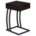 Hi-Tech Accent Table With USB Ports Furniture Max