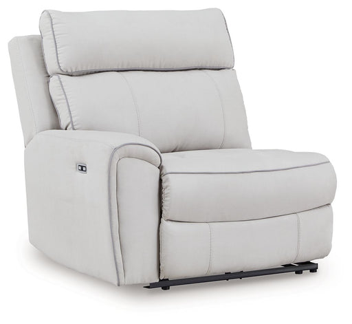 Social Pointe - LAF Zero Wall Power Recliner - Pearl / Ash Signature Design by Ashley®
