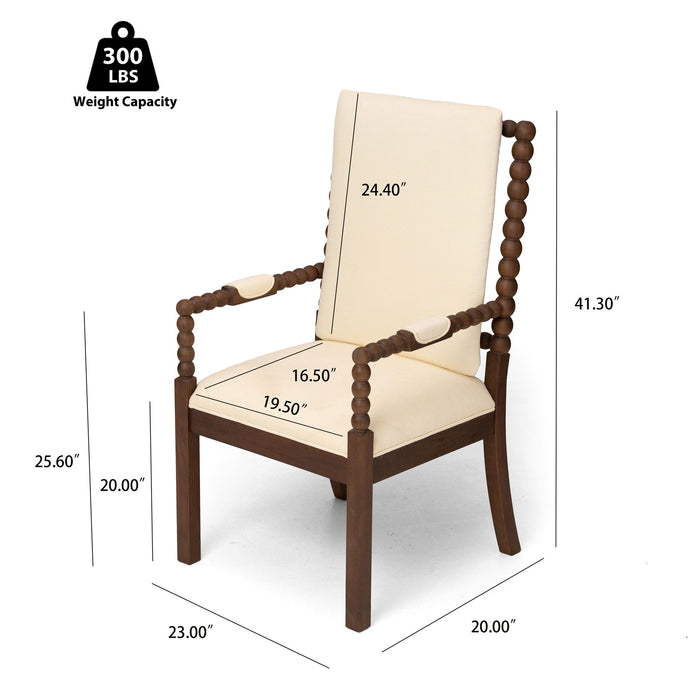 Dining Chairs With Ergonomic Design (Set of 2) Home Essentials