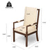Dining Chairs With Ergonomic Design (Set of 2) Home Essentials