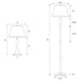 3 Piece Lamp Set, Floor Lamp And 2 Table Lamps - Silver Furniture Max