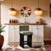 Shaw - Counter Stool - Black Base Meridian Furniture