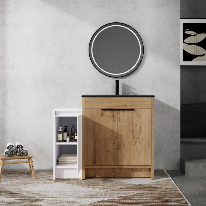 Freestanding Bathroom Vanity & Sink And Storage Cabinets, Soft Closing Doors Home Essentials