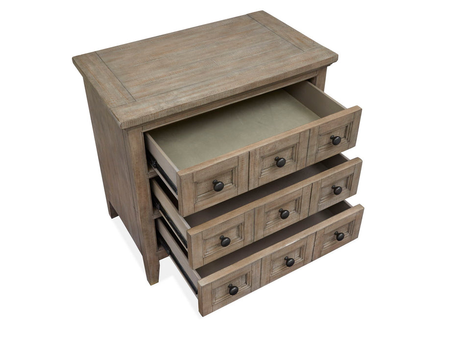 Paxton Place - Wood Drawer Nightstand - Dove Tail Gray Magnussen Furniture
