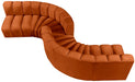 Arc - Velvet 6 Piece Modular Sofa Meridian Furniture