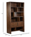 Belville - Display Cabinet - Chestnut Brown Magnussen Furniture