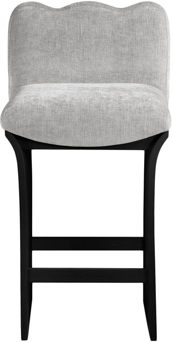Shaw - Counter Stool - Black Base Meridian Furniture