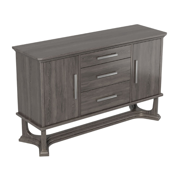 Arcus - Server - Charcoal Gray Home Essentials