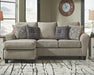 Kestrel - Sofa Chaise - Pearl Silver Ashley®