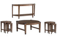 Kaysen - Round Cocktail Table Set Magnussen Furniture