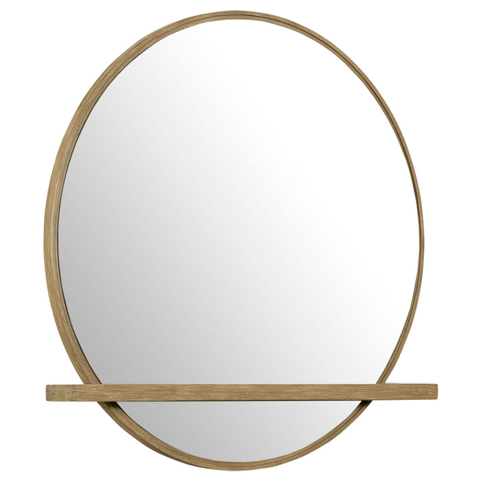 Benson - Round Dresser Mirror Furniture Max