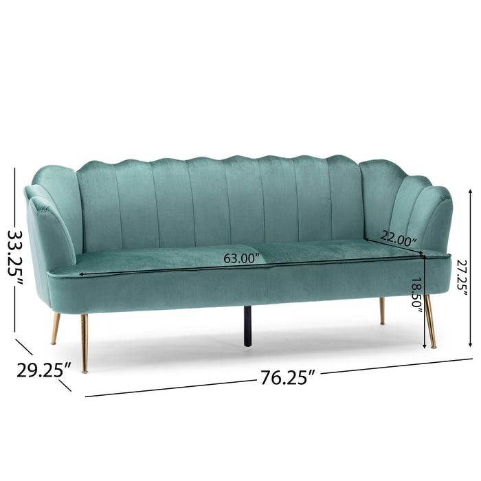 3 Seater Sofa - Turquoise