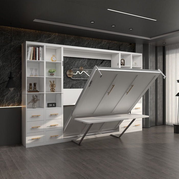 Multifunctional Vertical Murphy Wall Bed Home Essentials