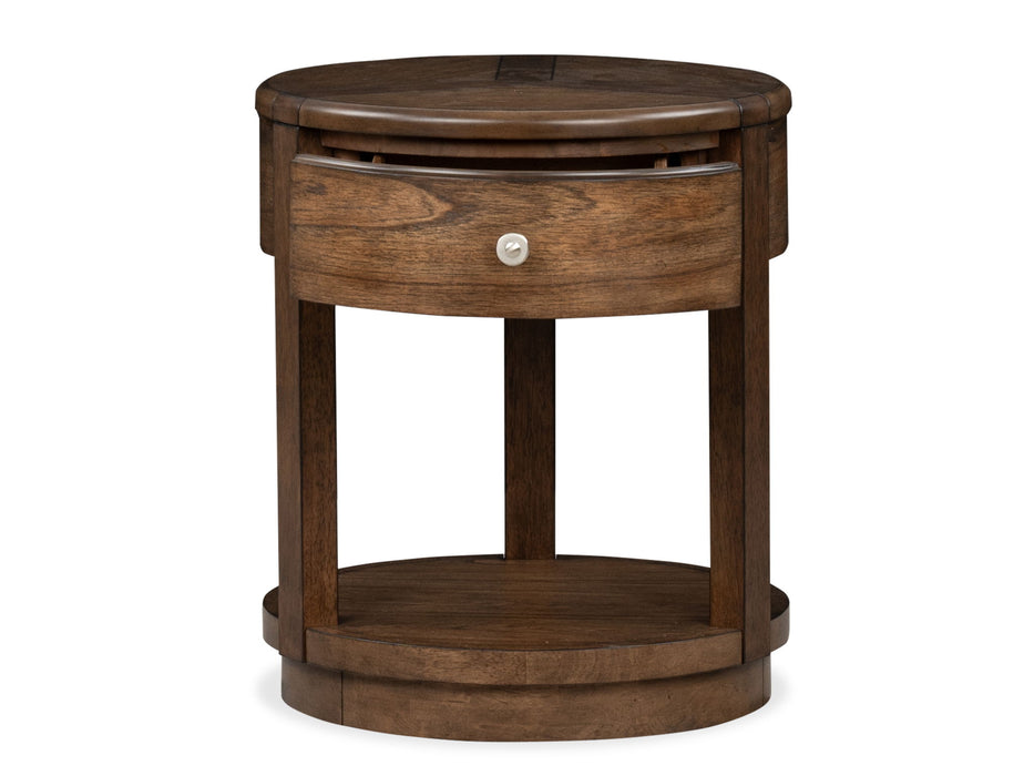 Connolly - Drawer End Table - Brown Magnussen Furniture
