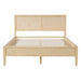 Classic Platform Bed Frame With Panel Headboard Artistry At Home