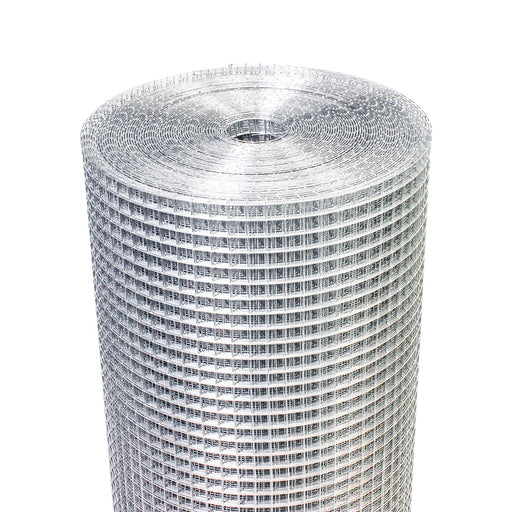 Galvanized Hardware Cloth, Chicken Wire Fence Roll For Garden And Animal Enclosures - Silver Daily Nest
