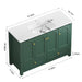 Bathroom Vanity With Sink Combo, 4 Soft Close Doors And 2 Drawers Home Essentials