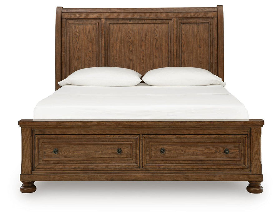 Zackaryn - Sleigh Storage Bed Signature Design by Ashley®
