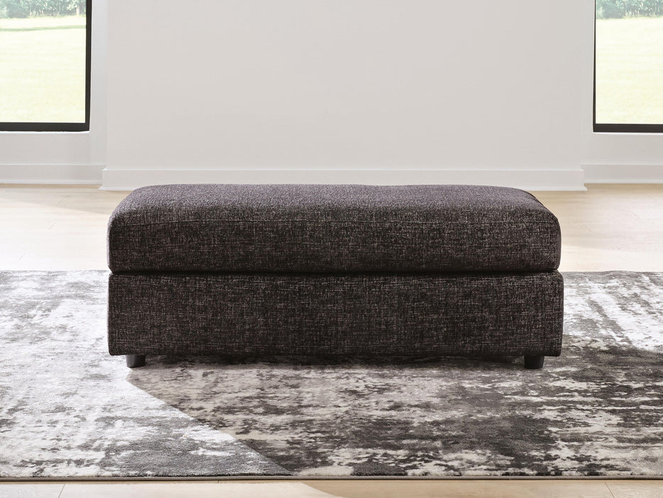 Lentiz - Oversized Accent Ottoman - Onyx Signature Design by Ashley®