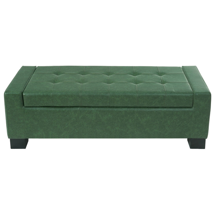 Tufted Storage Ottoman Bench Noble House