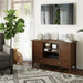 Warm Shaker - Transitional Style TV Media Stand Simpli-Home
