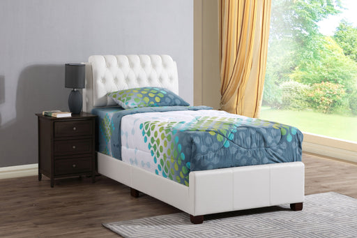 Tufted Upholstered Bed Glory Furniture