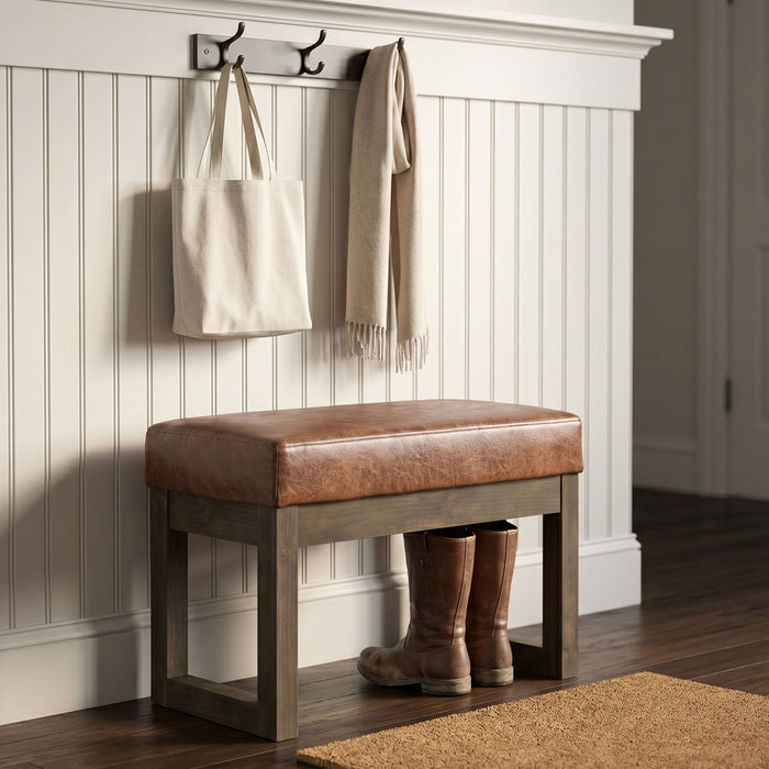 Milltown - Upholstered Ottoman Bench Simpli-Home