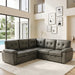 Convertible Sectional Sofa Bed & Pull Out Sleeper And Storage Home Essentials