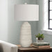 Contemporary Lighting, Table Lamp, Ceramic - Cream 8th Street