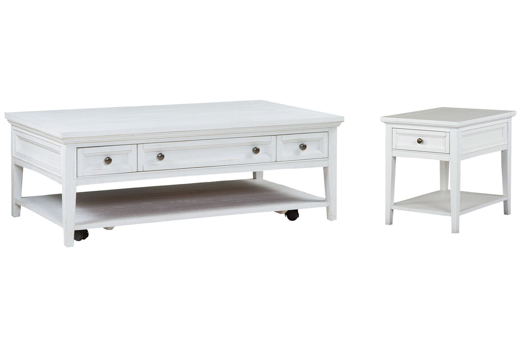 Heron Cove - Rectangular Cocktail Table Set Magnussen Furniture