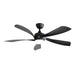 52" Ceiling Fan With 3 Color Dimmable LED Light, 5 Blades, Remote Control, Reversible DC Motor Daily Nest