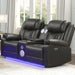 Challenger - LED Power Recliner Loveseat Matrix Furniture Group