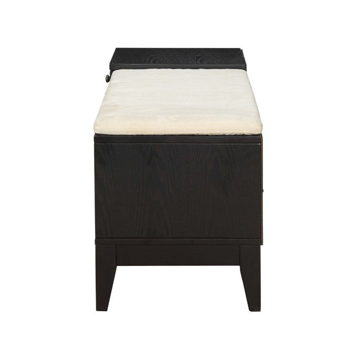 Boyet - Bench - Cream Fabric & Black