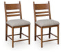 Greddinton - Upholstered Barstool (Set of 2) Signature Design by Ashley®