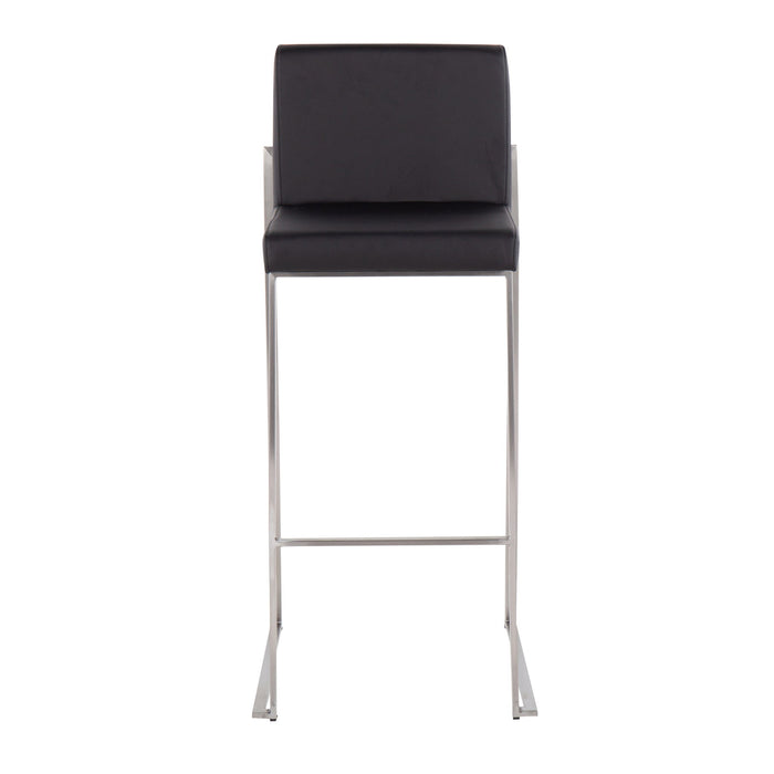 Fuji - Contemporary And Modern Elegance High Back Barstool Lumi Source