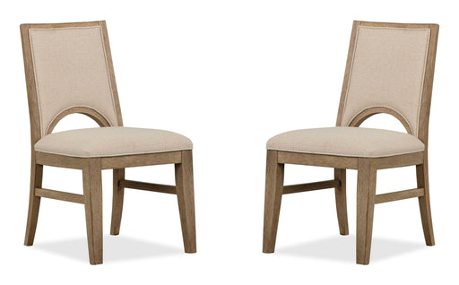 Tristan - Upholstered Side Chair (Set of 2) - Swiss Coffee Magnussen Furniture