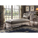 Dresden - Chaise w/1 Pillow ACME