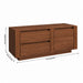 TV Stand For TVs Up To 50" With 1 Door And 2 Drawers Home Essentials