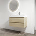 Wall Mounted Bathroom Vanity And Sink, 2 Soft Close Drawers Home Essentials